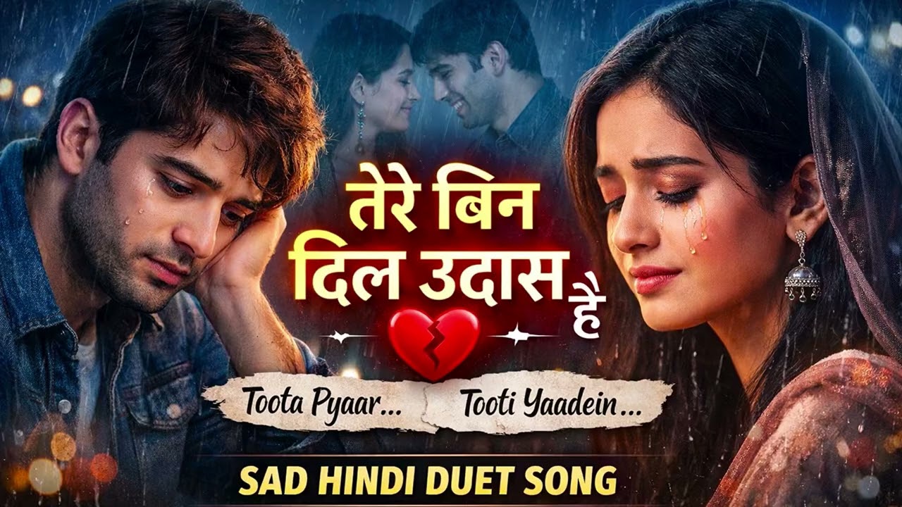 Tere Bina Dil Udaas Hai | Sad Romantic Duet Song