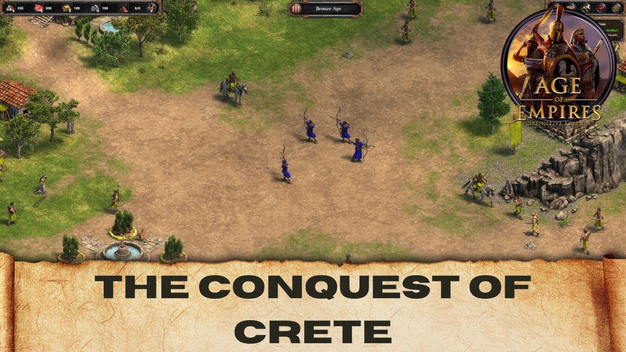 Age Of Empires Definitive Edition &mdash; ЗАВОЕВАНИЕ КРИТ (Самое сложное)