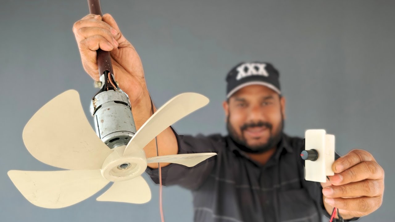अपना खुद का Ceiling Fan बनाये सिर्फ 200/- में with Regulator | How to Make Ceiling Fan at home