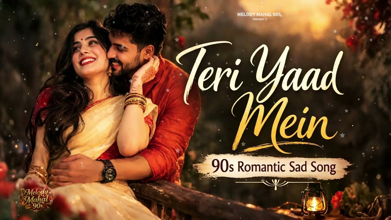 Teri Yaad Mein | 90s Sad Romantic Hindi Song | Heart Touching songs | New Romantic Duet Song