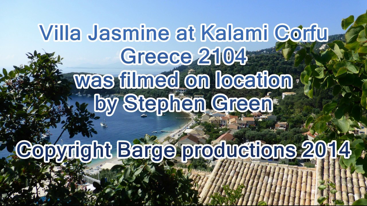 Villa Jasmine at Kalami Corfu Greece