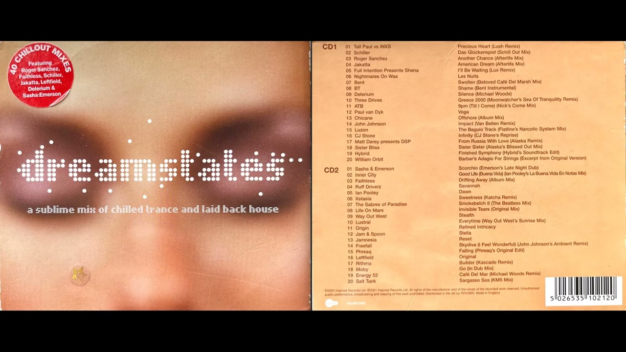 Dreamstates (2000) (Disc 1) (Classic Chill Trance Mix Album) [HQ]