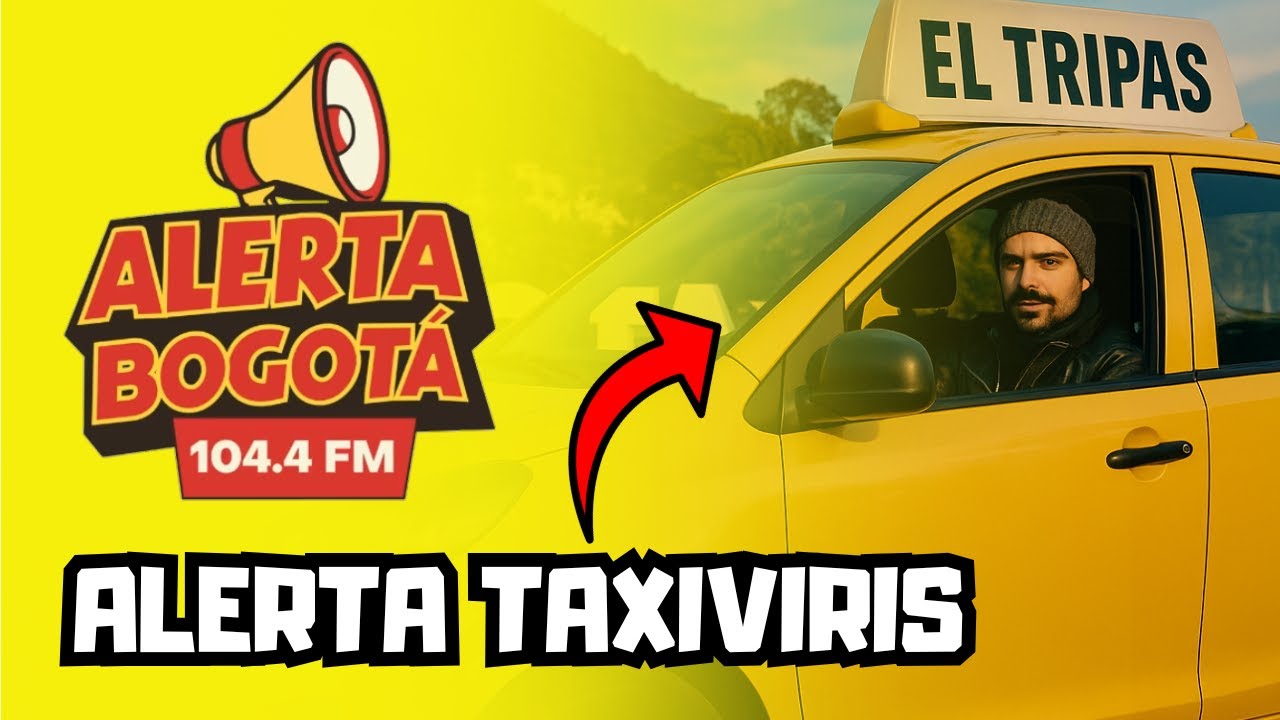 DANIEL TRESPALACIOS en ALERTA BOGOT&Aacute; 104.4 FM | Alerta Taxiviris 🚖