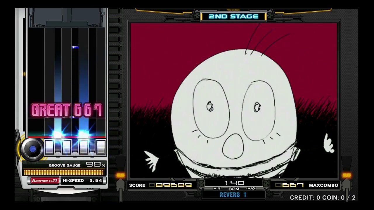 [AC] IIDX 23 - 2 tribe 4 K SPA/SPBA 正規 Full Combo