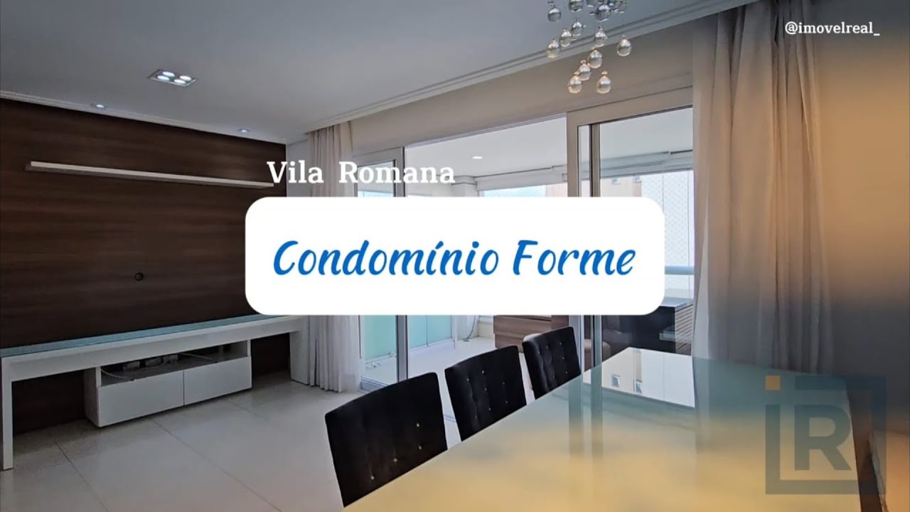 Apartamento de 91m², com 3 dormitórios, sendo 2 suítes e 2 vagas na Vila Romana