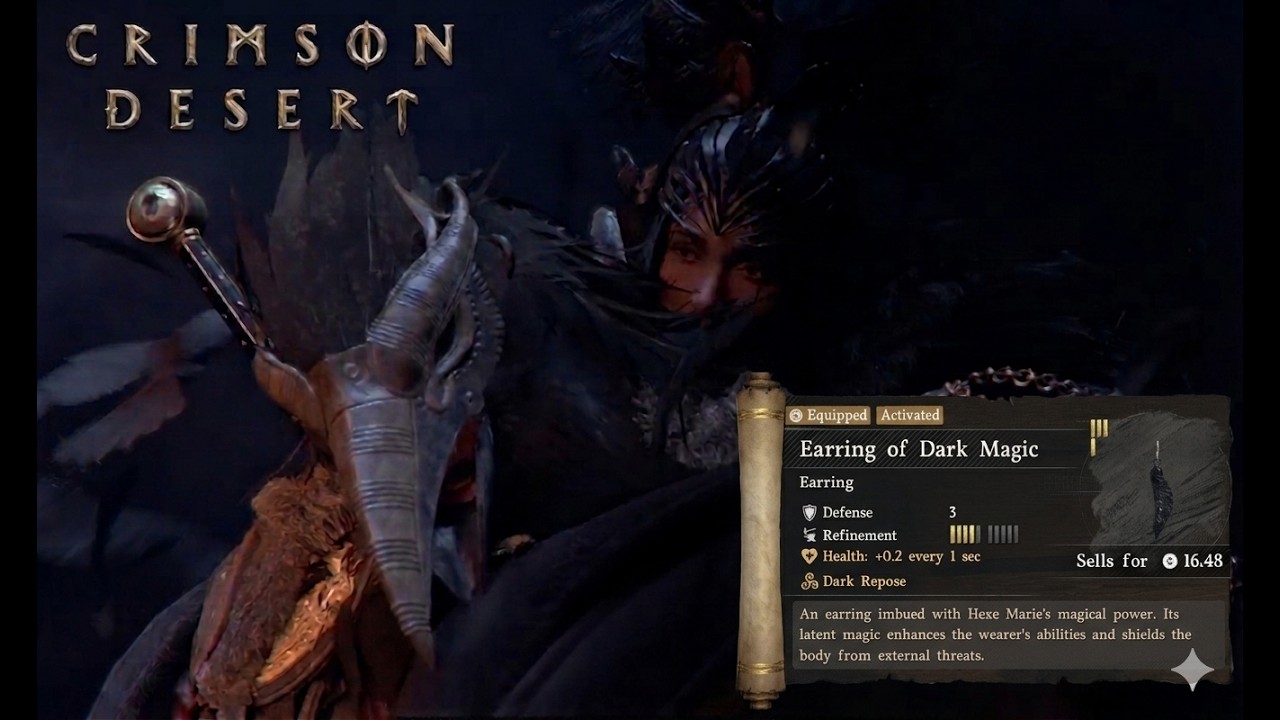 HEXE MARIE Boss Fight - Crimson Desert