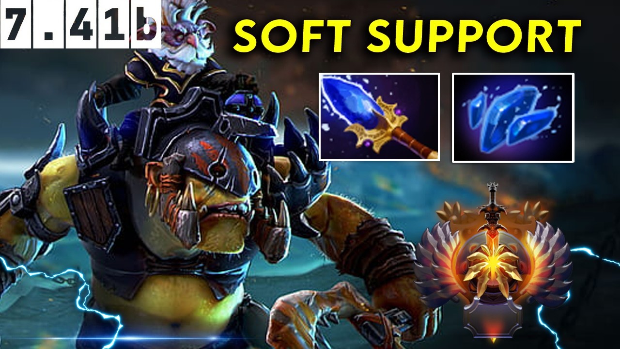 Alchemist Immortal Soft Support - Dota 2 Patch 7.41b Pro Pub Gameplay