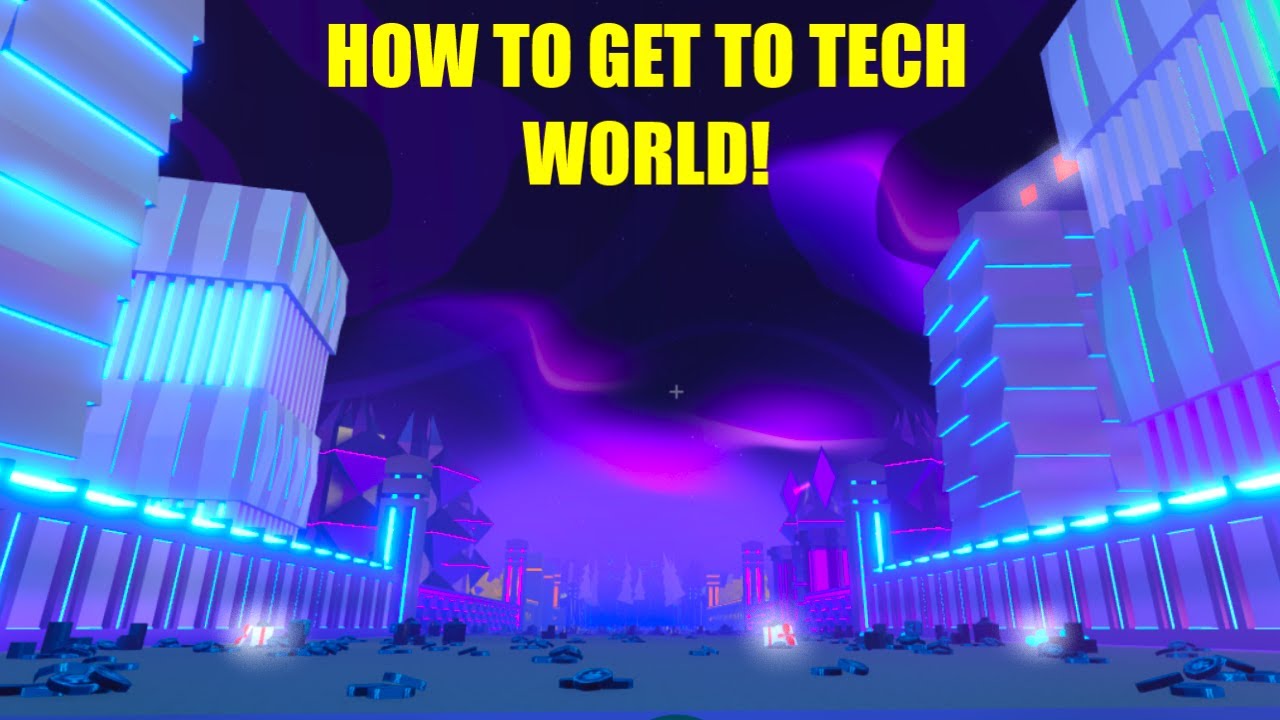 HOW TO GET TO TECH WORLD! Pet Sim X (Roblox)