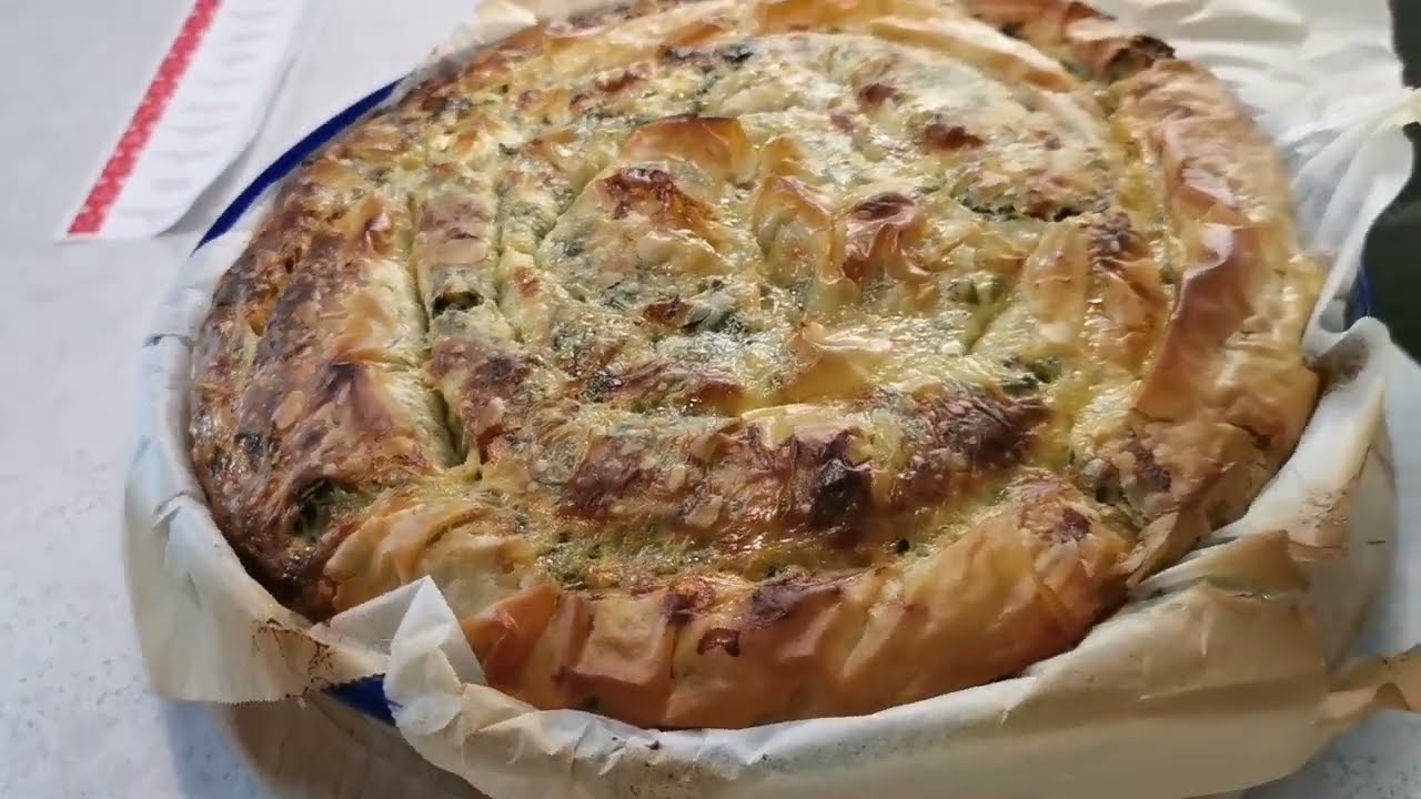 Баница с праз и спанак