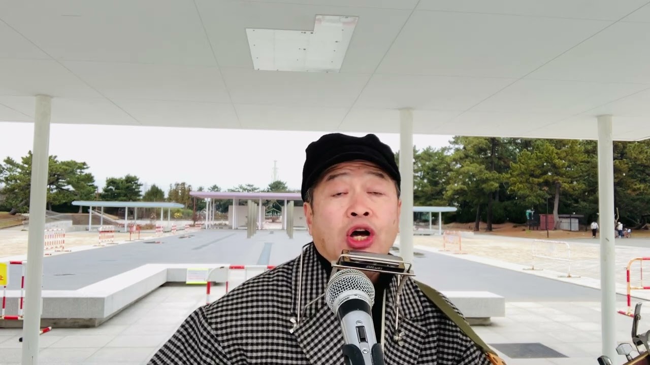 The Ballad Of John and Yoko The Beatles cover 浜寺公園前🛝ストリートLIVE 雨☔前 MIX PART2