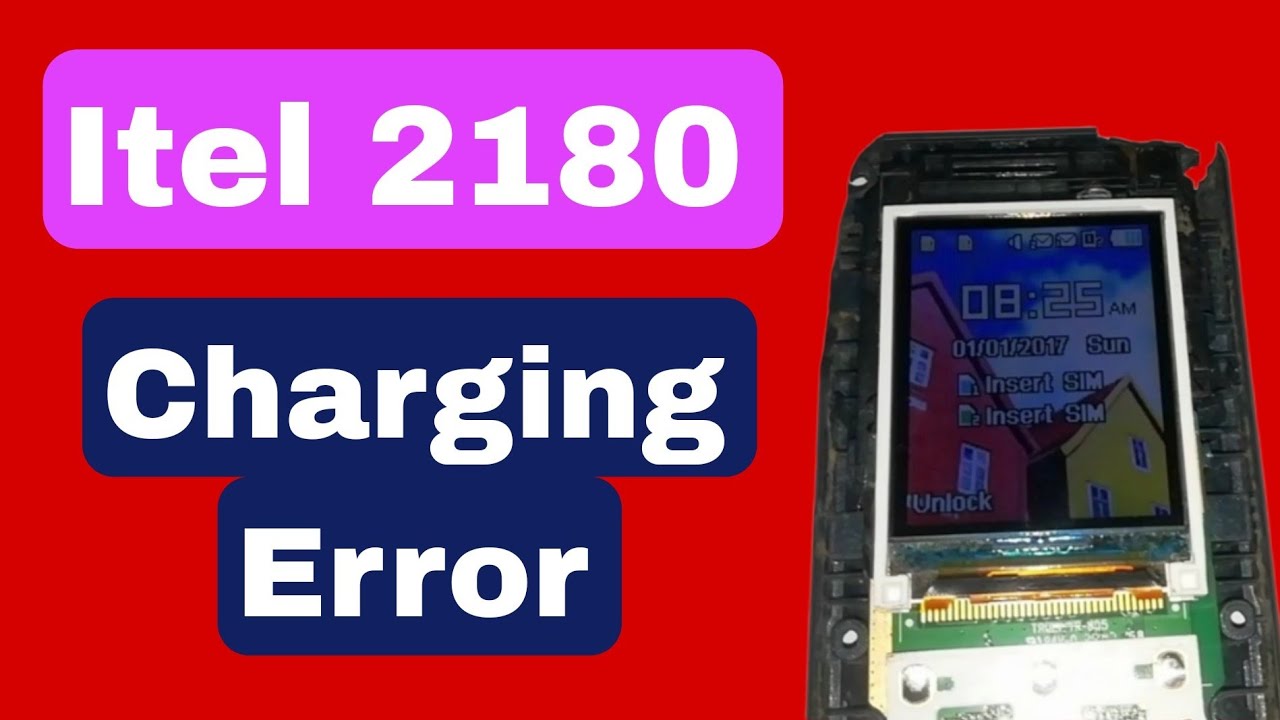 Itel 2180 Chargining Error Problem Solution||Itel Mobile Charging Error||