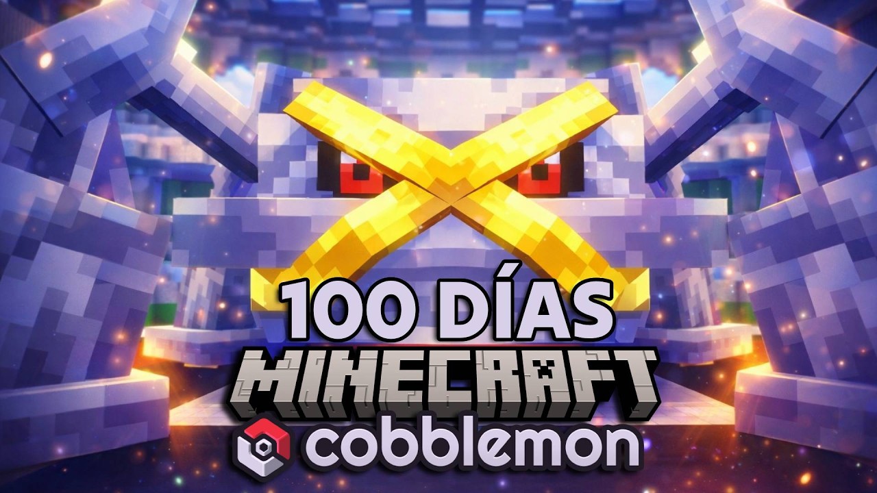 Sobreviví 100 DÍAS en la ÚLTIMA ACTUALIZACIÓN de Minecraft Pokémon con mis amigos (Cobblemon 1.7)