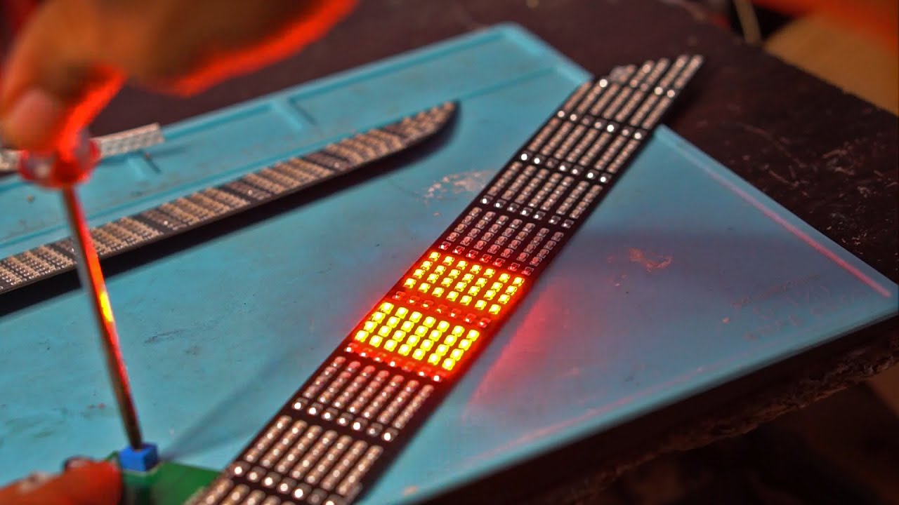 Simple running turn lights DIY knight rider