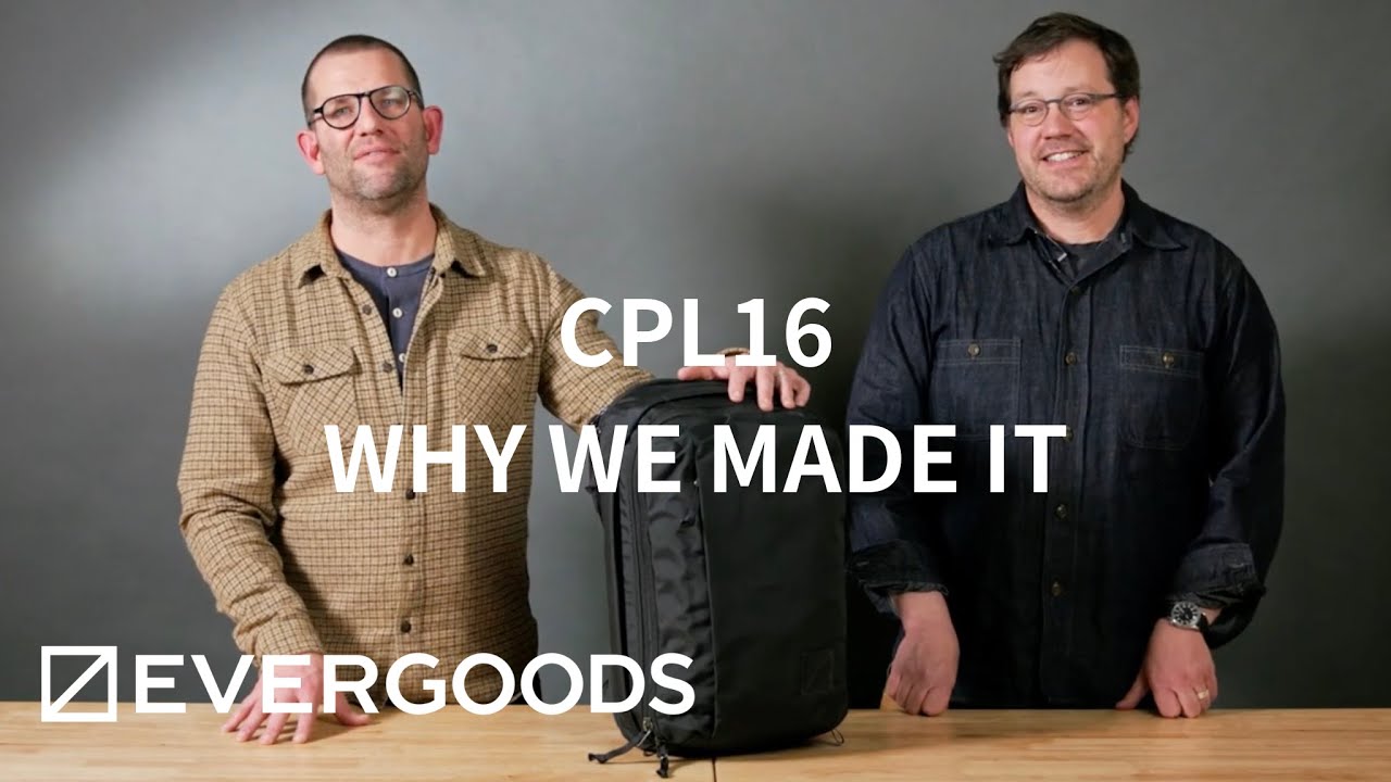 【CPL16】CIVIC PANEL LOADER 16L 製作の背景【EVERGOODS】