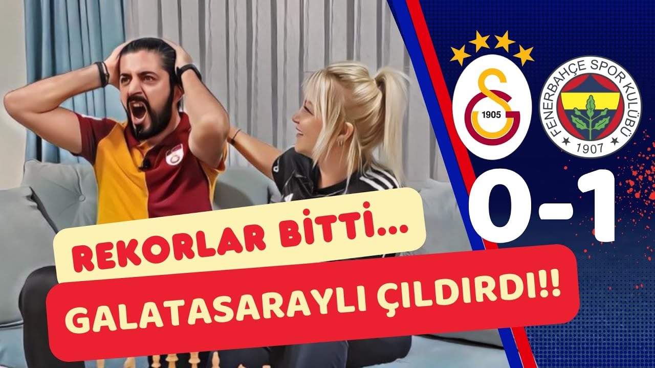 SEZONUN MAÇI... GALATASARAY 0-1 FENERBAHÇE MAÇINA TEPKİ.!!!