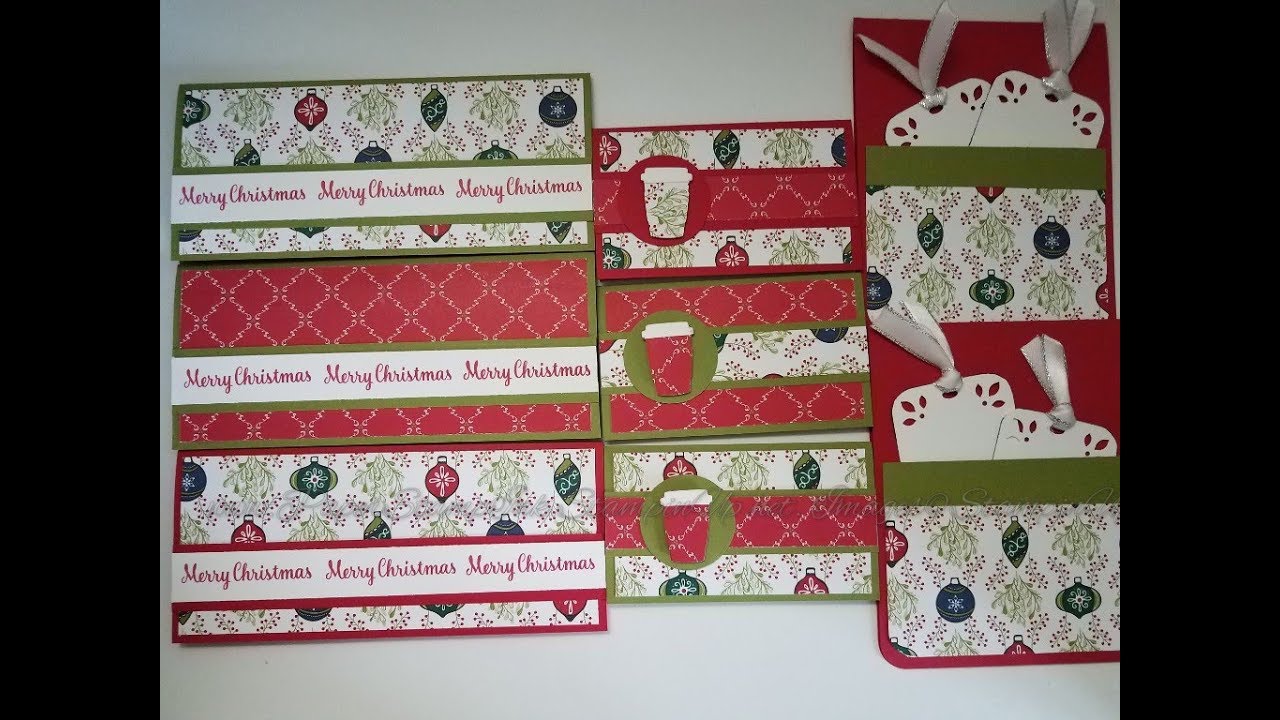 Craft Fair Series 2018 - Gift Card Holder and Gift Certificate Holder