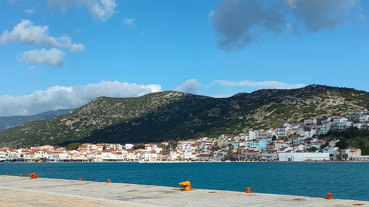 Live από το Πυθαγόρειο Σάμου μετά την χθεσινή κακοκαιρία Greece Samos Pythagorio after the storm