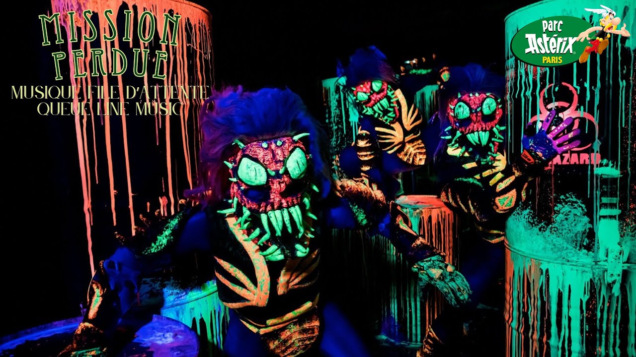 Mission Perdue - Parc Astérix - Musique de File d'Attente / Queue Line Music