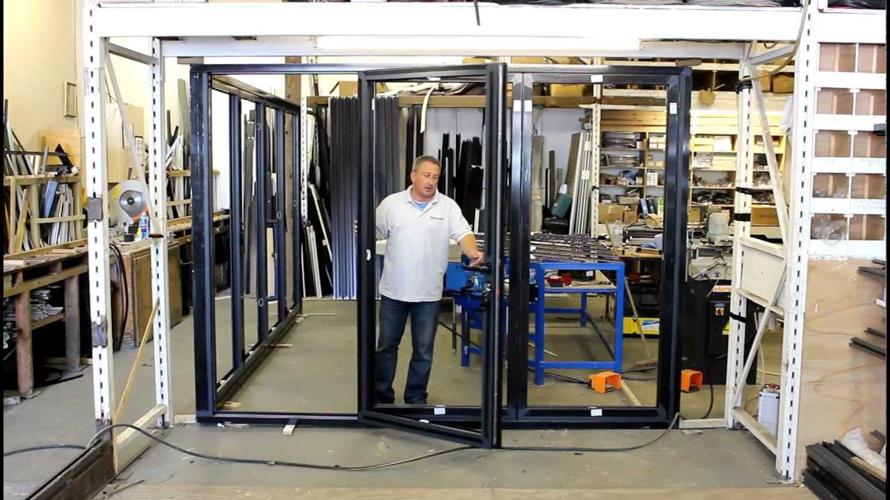 Schuco bi parting bifold door