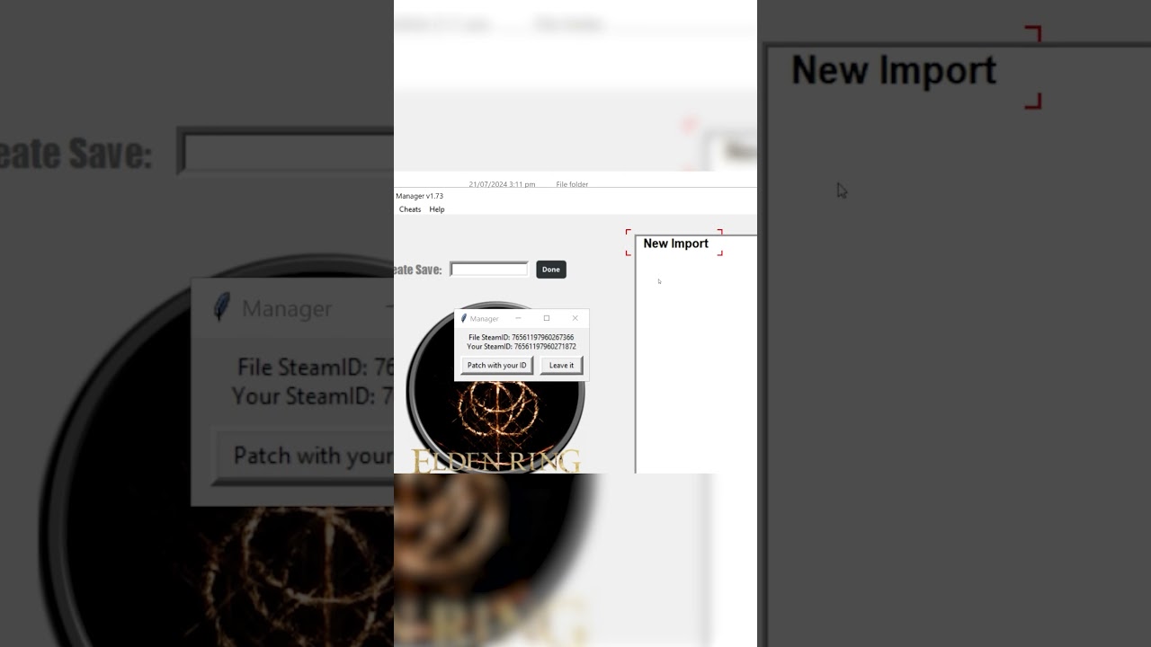 Elden Ring Shadow of the Erdtree Import Save File Error Guide 