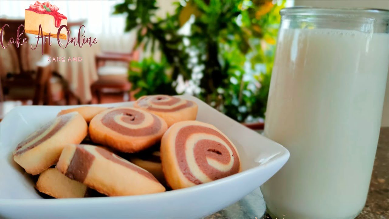 Galletas Marmoleadas| Receta pr&aacute;ctica y sabrosa