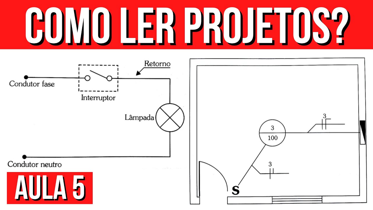 Como interpretar projetos elétricos? Aula 5 Grátis e Completa!