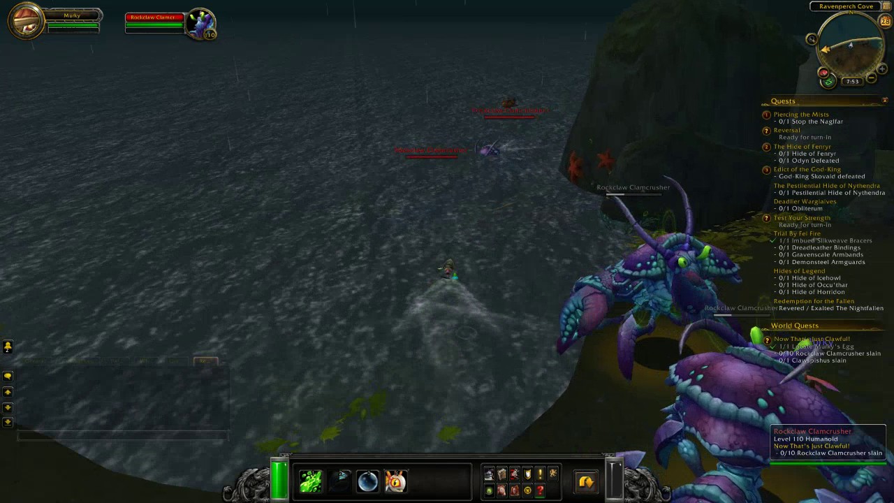World of Warcraft Now That's Just Clawful! Stormheim Legion World Quest Guide