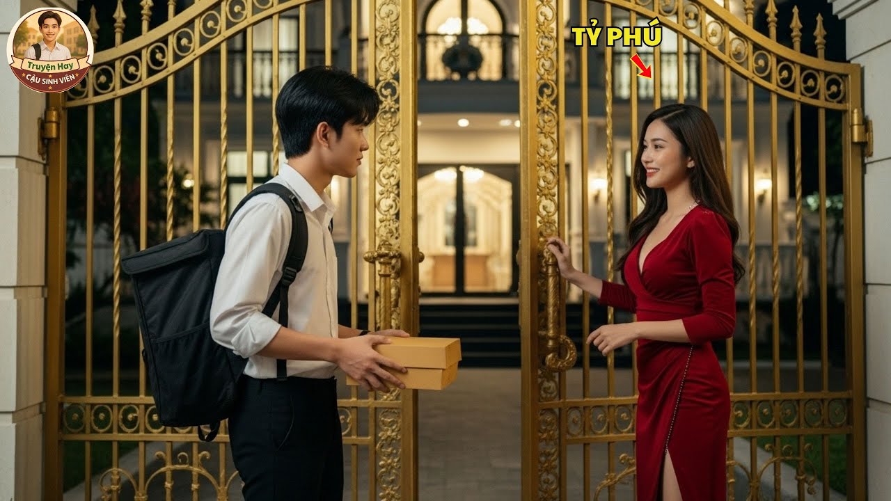 Cậu Sinh Viên Giao Cơm Đến Biệt Thự – Không Ngờ Gặp Lại NGƯỜI YÊU CŨ Giờ Là Nữ Tỷ Phú!