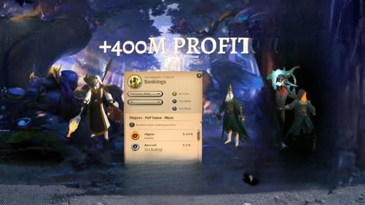 Albion Online NA l TOP 1 KILL FAME ON MISTS! l  8.3 KILLS #5