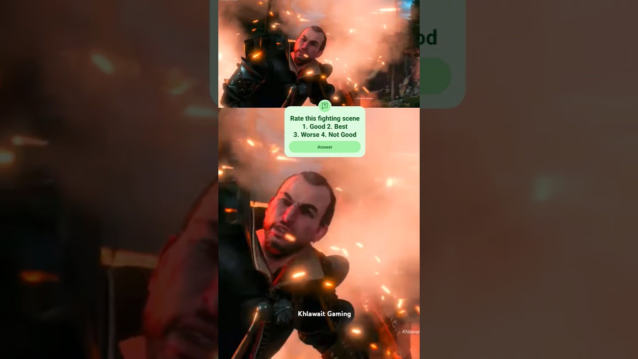 Battle of KAERMORHEN #shorts #videogames #rpg #gaming #witcher #lambert #letho #geralt