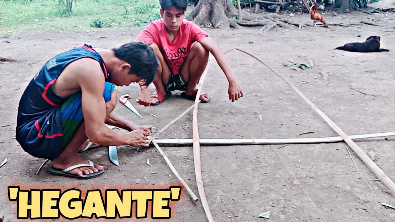 HEGANTENG SARANGGOLA O PAPAGAYO | PART I | ANG PAG BUO NG PAK PAK.