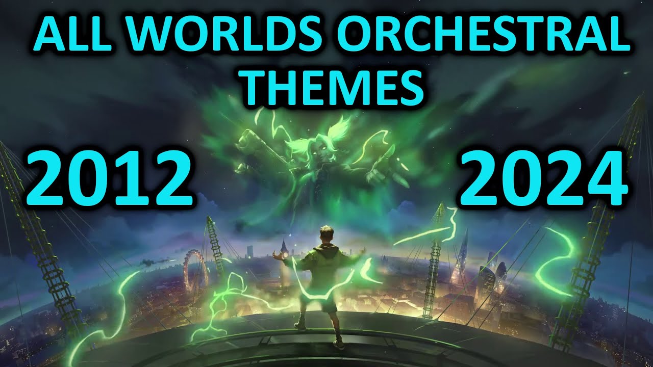 ALL WORLDS ORCHESTRAL THEME (2012-2024) - League of Legends World Championship