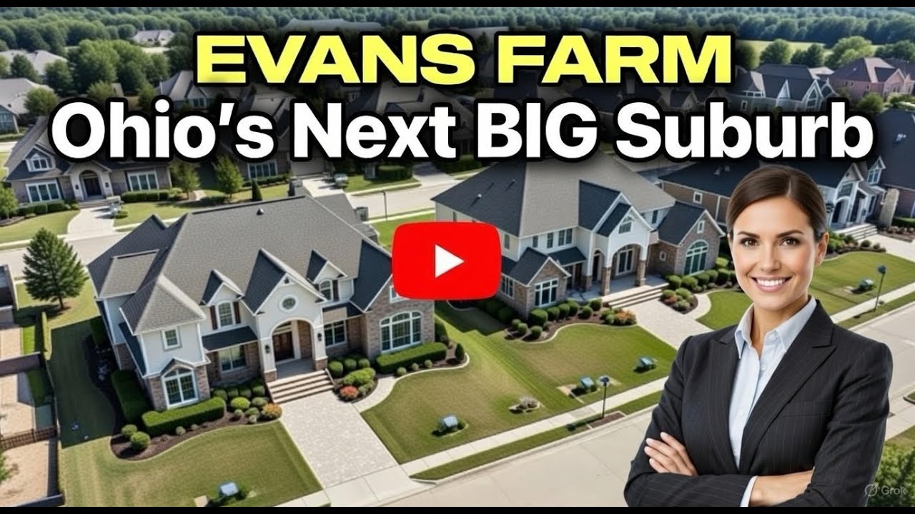 CRUISING Through Evans Farm Area - Mixed Use Paradise! #realestate #ohio #house #travel #amazing