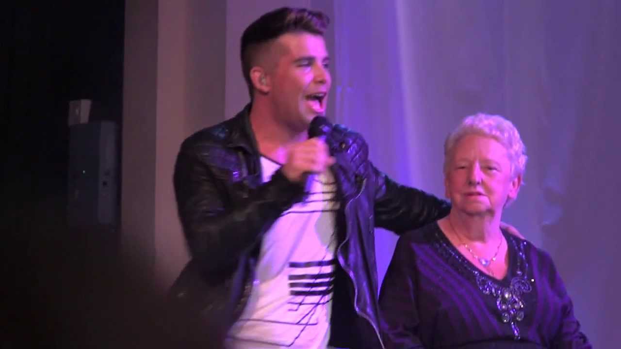 Joe McElderry & his Grandma Hilda - The Hungry Years - Rainton Meadows Arena