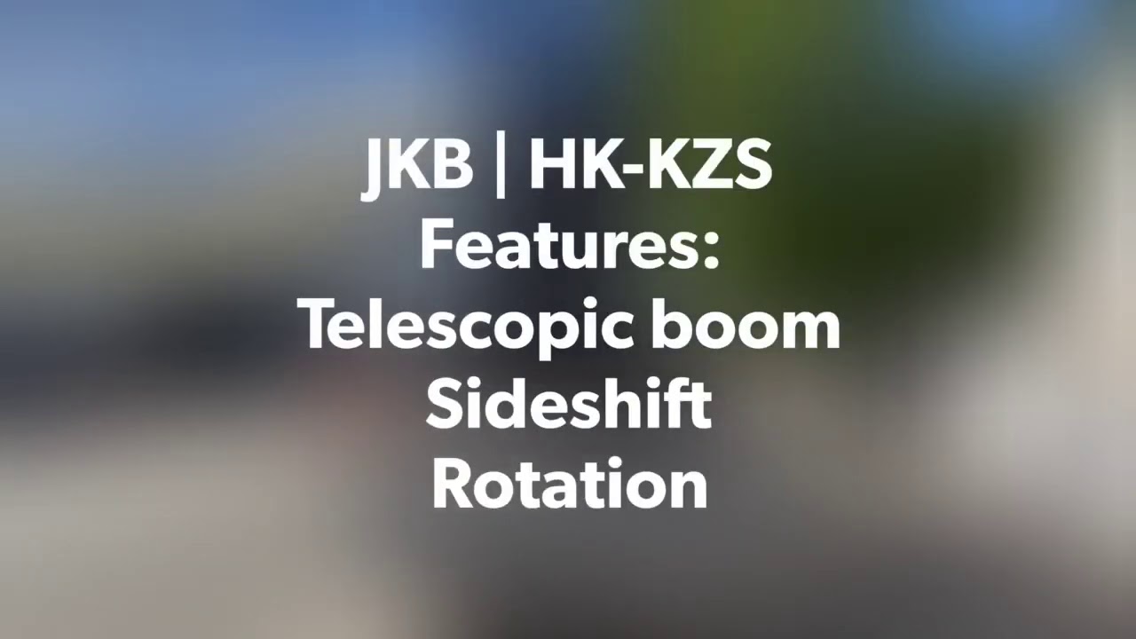 JKB forklift attachments | HK-KZS calcium silicate brick & block clamp