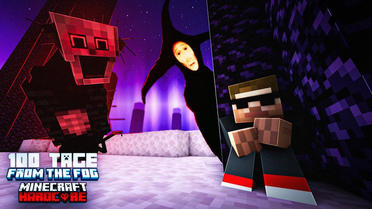 Der OBELISK in 100 TAGE From The Fog.. Minecraft Hardcore FROM THE FOG: S2 E8