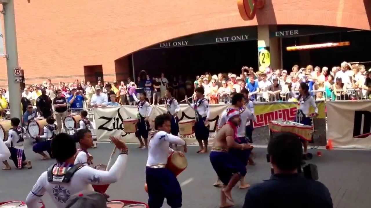 E-Sarn drumline from Thialand in the finals week Drumline Battle