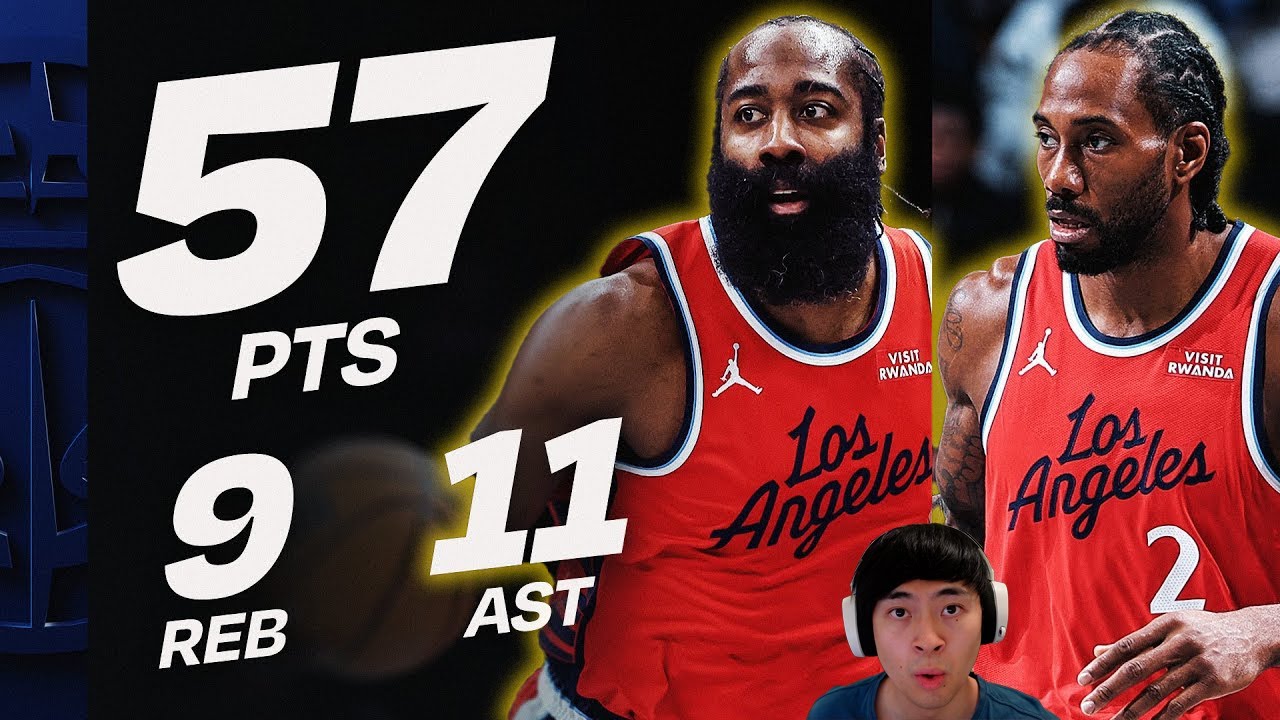Harden & Kawhi Take Over vs Nets — Clippers Win 121-105