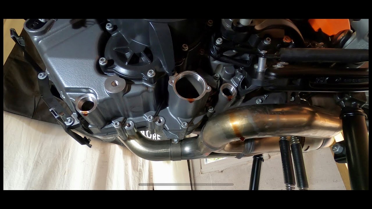 Обслуживание масляного фильтра KTM 1290 Super Adventure 2021 2022 2023 2024