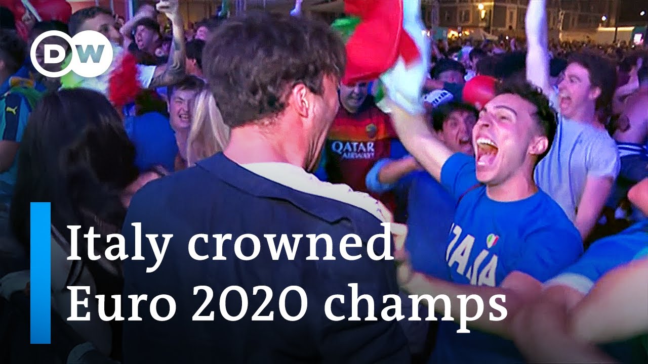 Italy wins Euro 2020: Racist abuse targets 3 English players | DW News