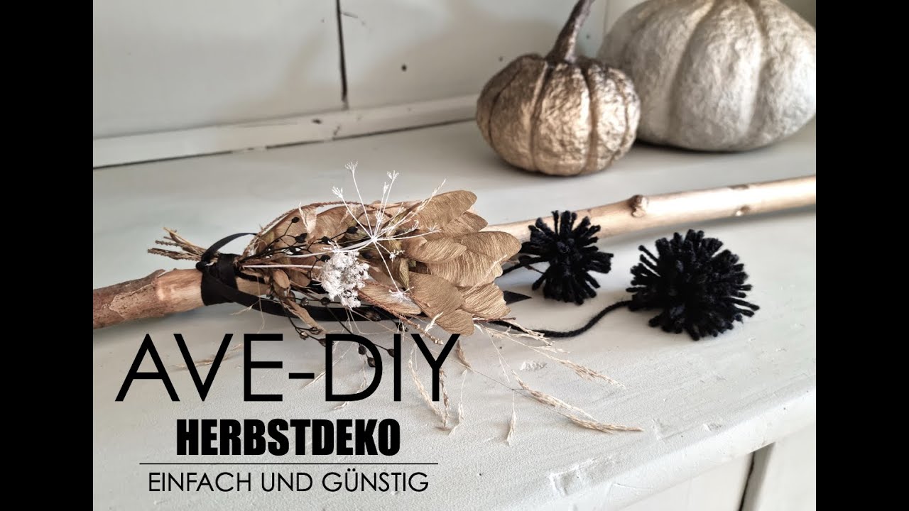 Herbstdekoration die (fast) nix kostet.🍄