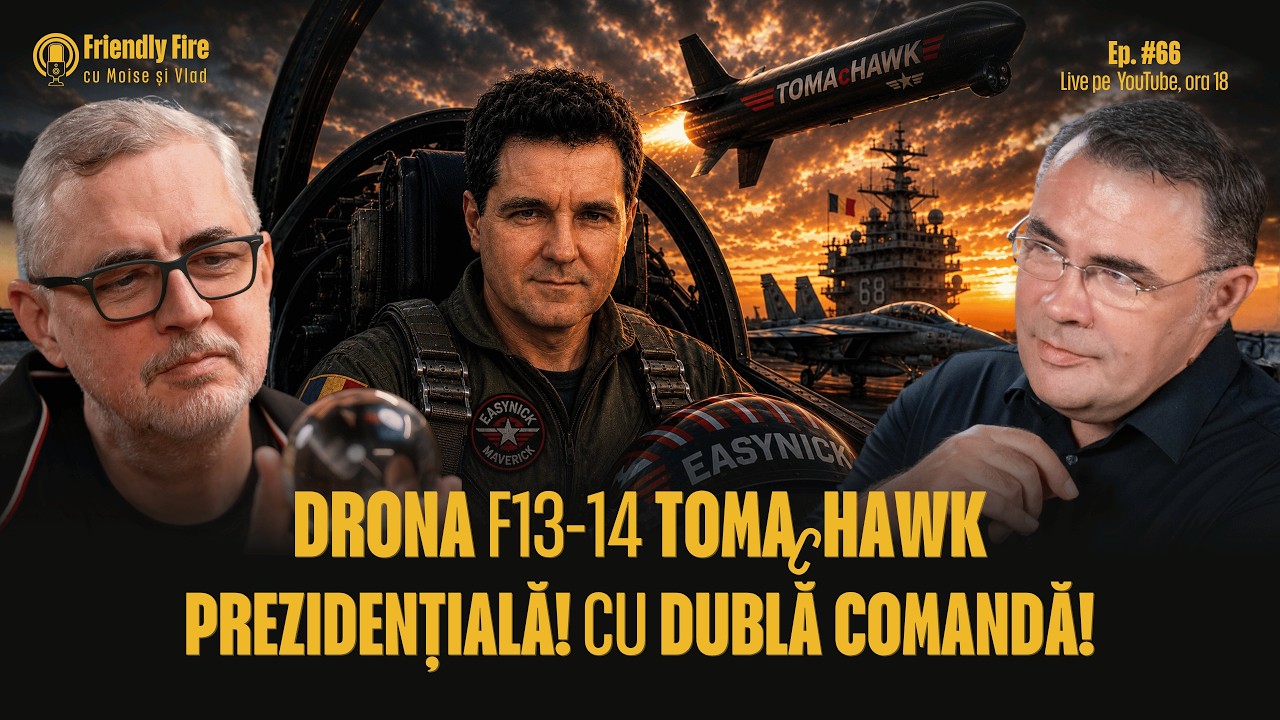 Drona F13-14 TomacHawk Prezidențială! Cu dublă comandă! | Friendly Fire #66🎙️