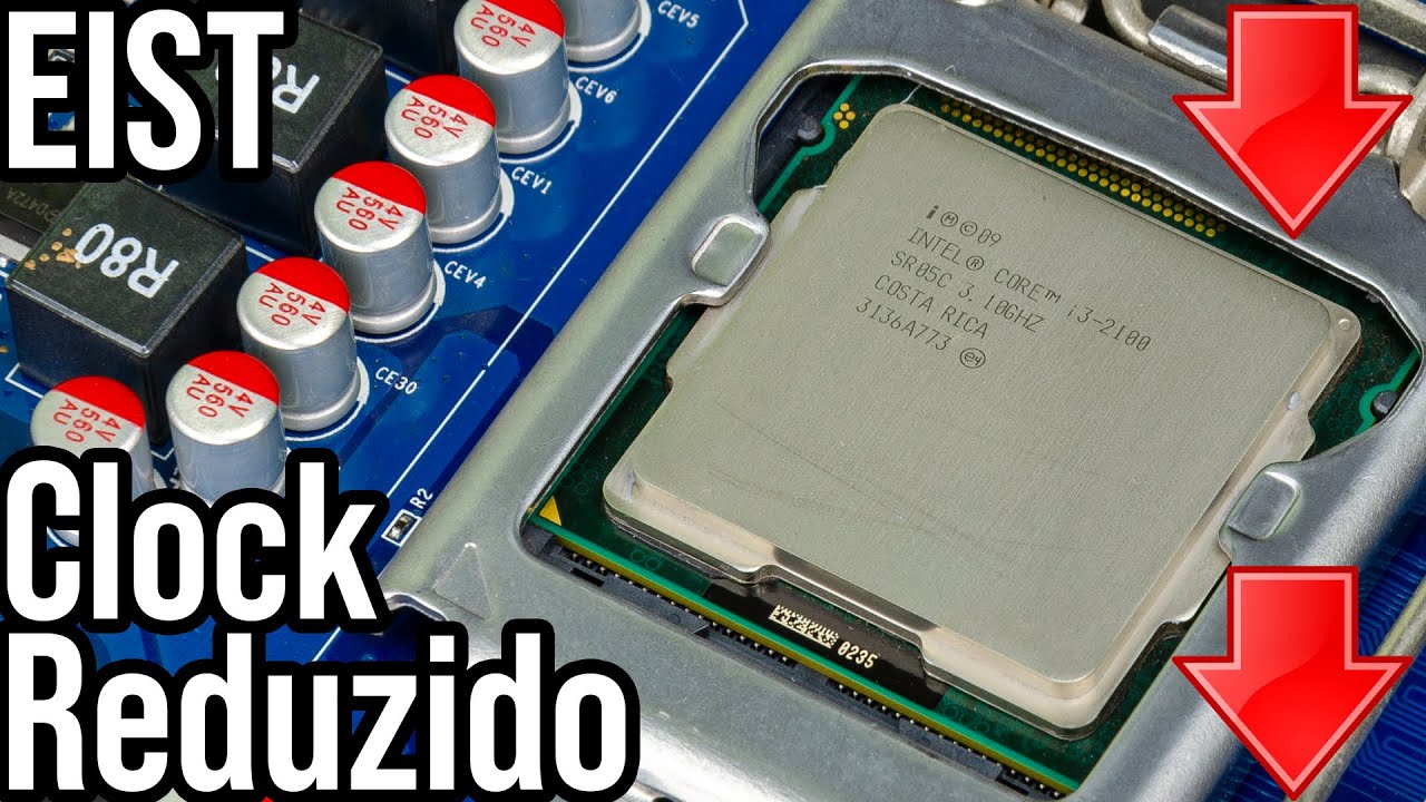 Processador com clock reduzido   Intel SpeedStep velocidade do CPU reduzida