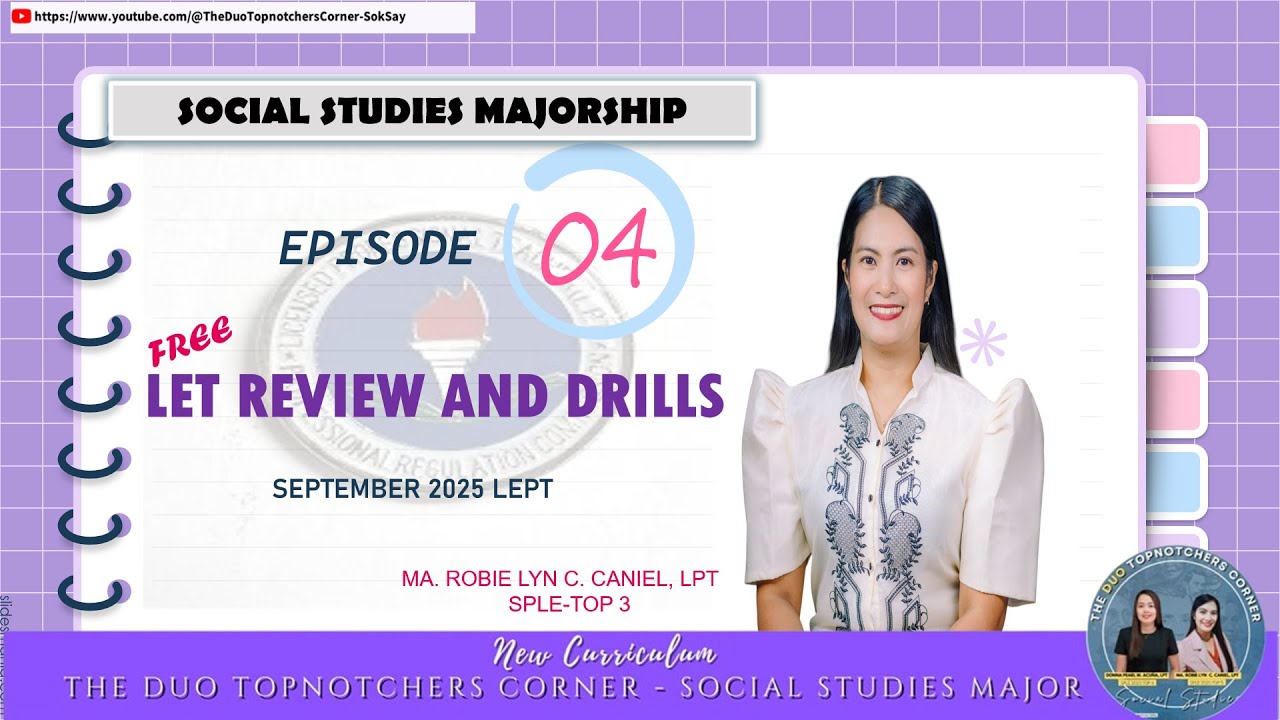 SOCIAL STUDIES MAJORSHIP-FREE LIVE SESSION (EPISODE 4)