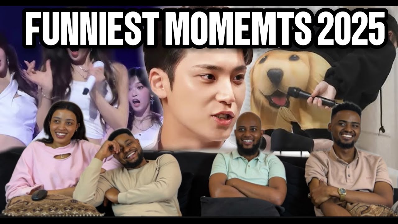 Our Reaction To the FUNNIEST moments of kpop idols in 2025