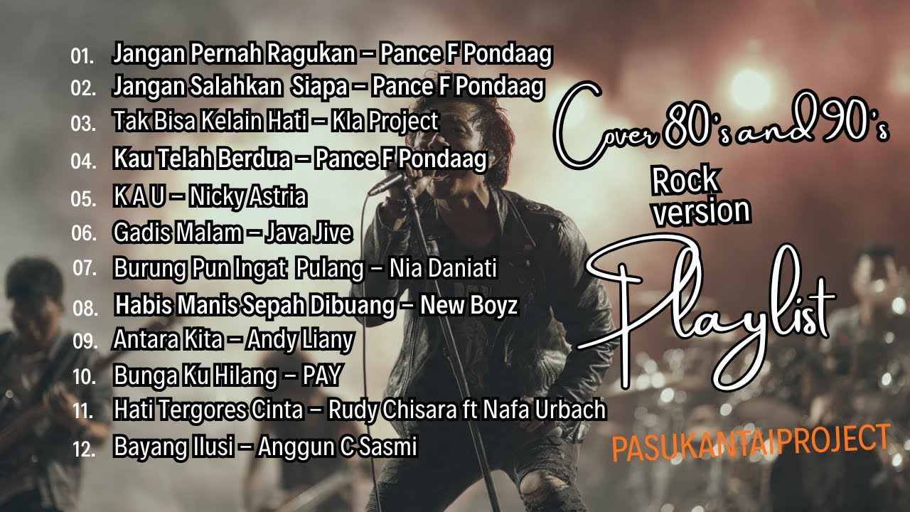 Cover Lagu Nostalgia 80's dan 90's I Rock Version I Pasukantaiproject