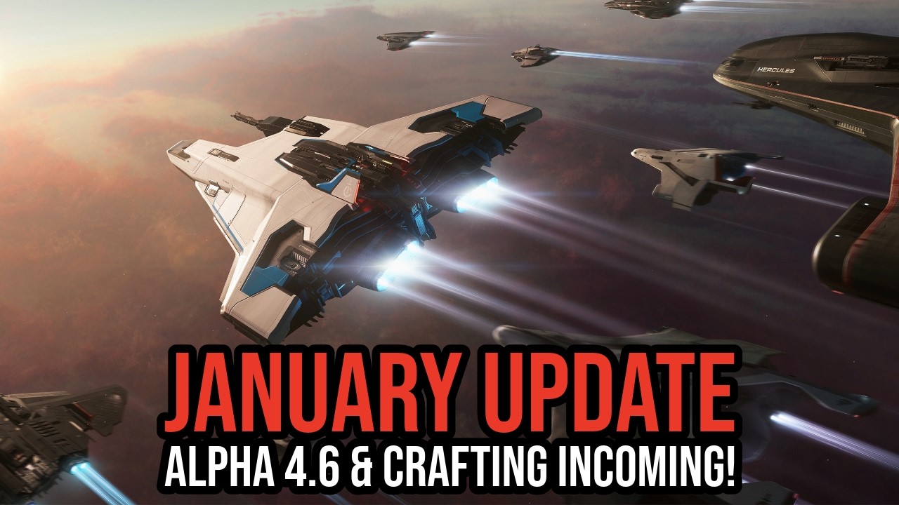 Star Citizen January 2026 Update - Alpha 4.6, Lunar New Year & Crafting Incoming!