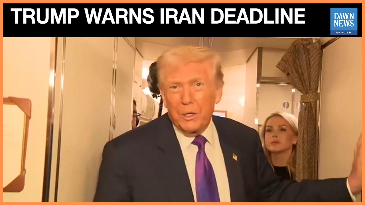 Trump warns Iran of “bad things” if no deal in 10-15 days | Dawn News English