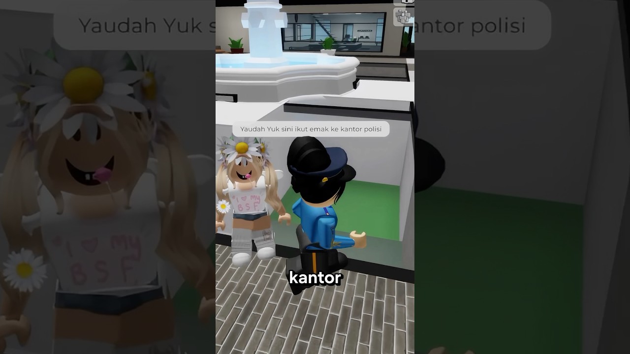 Emak tangkap nayomi karena lucu🥰 😻🤭 #roblox #brookhaven #robloxindonesia