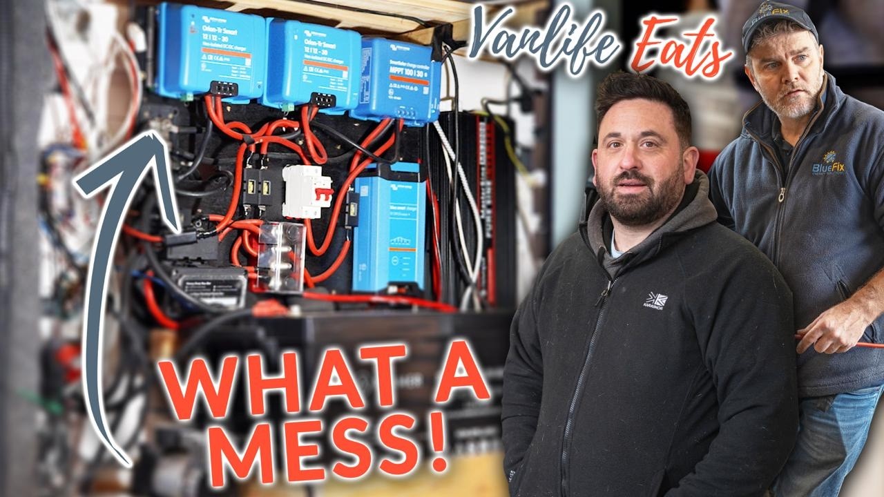 Ditching Gas: All-Electric Cooking in a Victron-Powered Campervan pt1